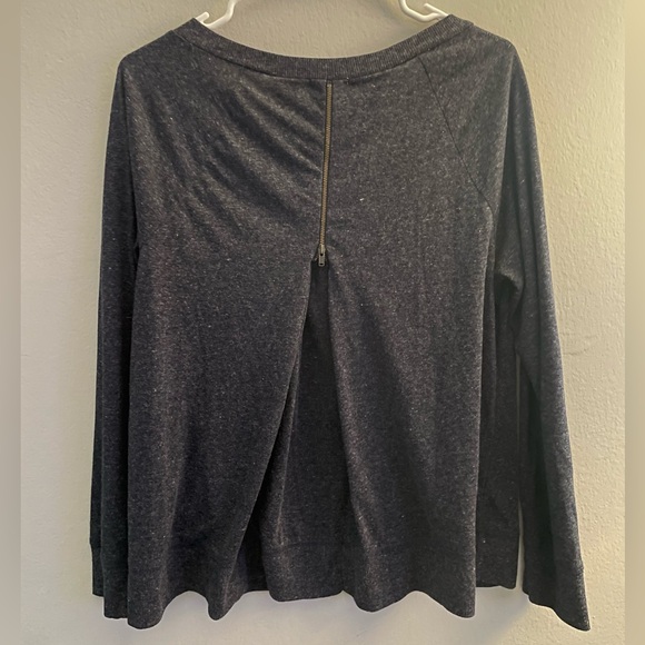 Halogen sweater with back zipper - Picture 3 of 5